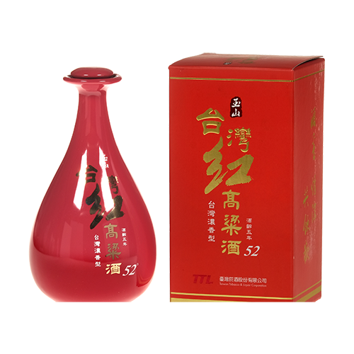Yushan Taiwan Red Kaoliang Liquor -Taiwan Tobacco & Liquor Corporation