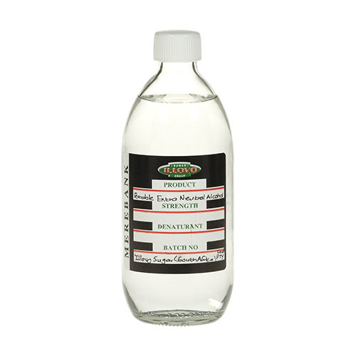 Extra Neutral Potable Alcohol 96 % made from sugar cane molasses -Illovo Sugar (South Africa) (Pty) Limited