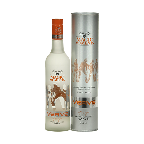 Magic Moments Verve Orange Flavoured Premium Vodka -Radico Khaitan Ltd