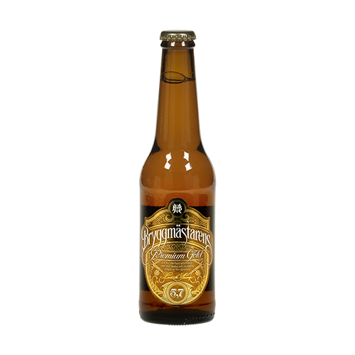 Bryggmastarens Premium Gold (Bottle 33cl) -AB Abro Bryggeri