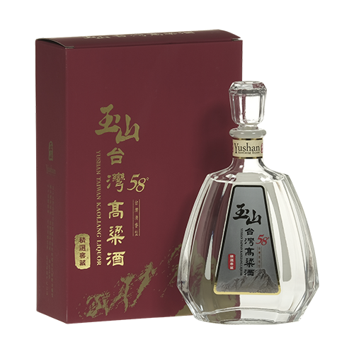 Yushan Taiwan Kaoliang Liquor Cellaring 58% -Taiwan Tobacco & Liquor Corporation