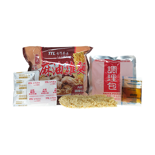 Sesame oil Chicken Noodles -Taiwan Tobacco & Liquor Corporation