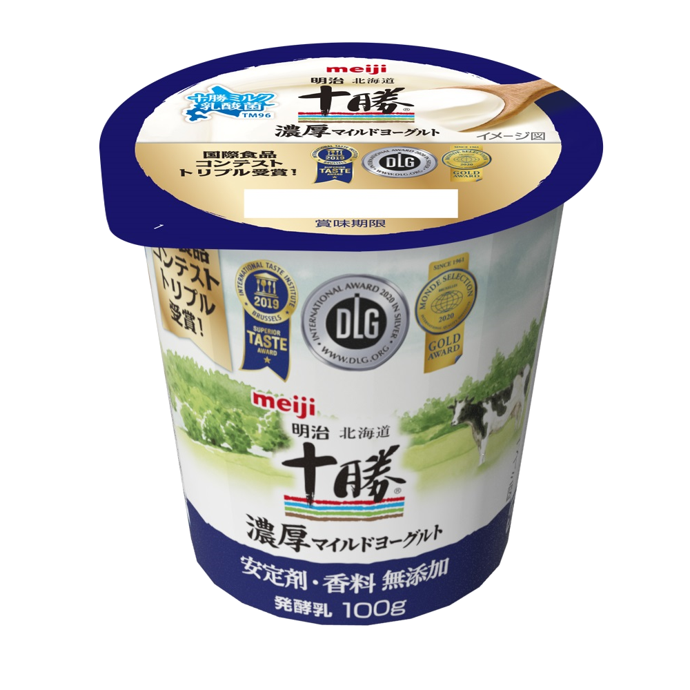 Meiji Hokkaido Tokachi Rich & Mild (taste) Yogurt Gold Quality Award