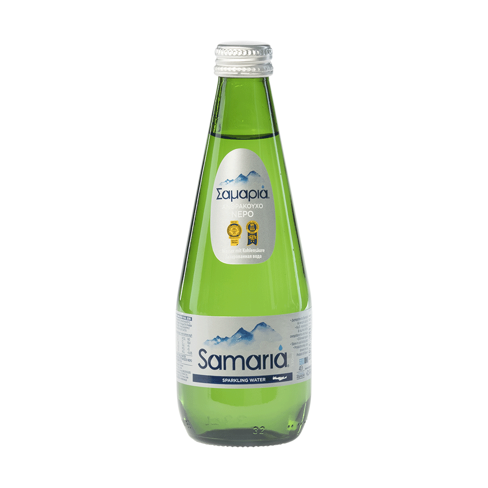 Samaria Sparkling Water Grand Gold Quality Award 2020 from Monde