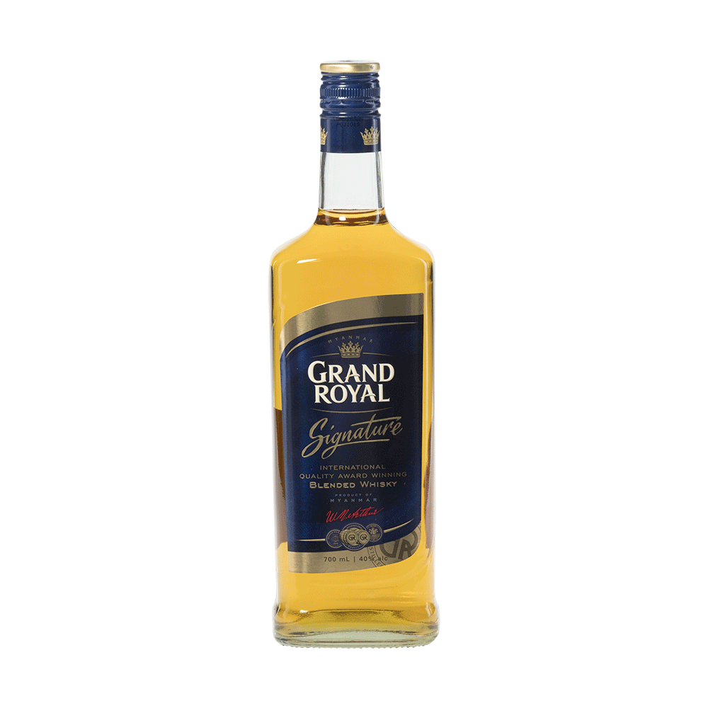 Grand Royal Signature Whisky Gold Quality Award 2020 from Monde Selection