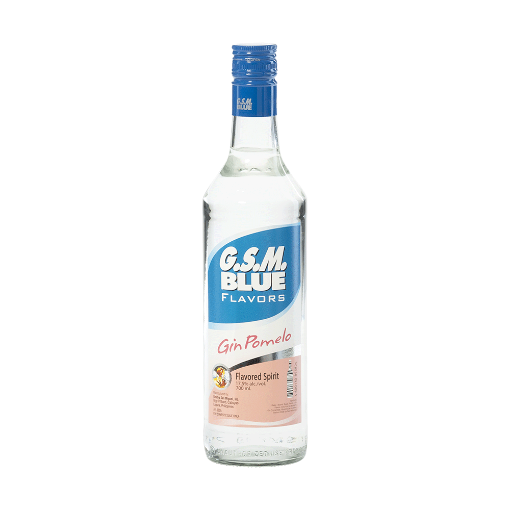G.S.M. Blue Flavors Gin Pomelo Gold Quality Award 2020 from Monde