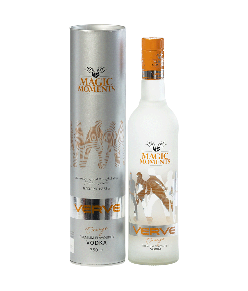Magic Moments Verve Orange Premium Flavoured Vodka Gold Quality Award