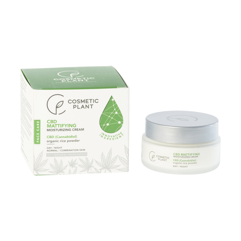 CBD Mattifying Moisturizing Cream - SC. Cosmetic Plant Prodcom SRL