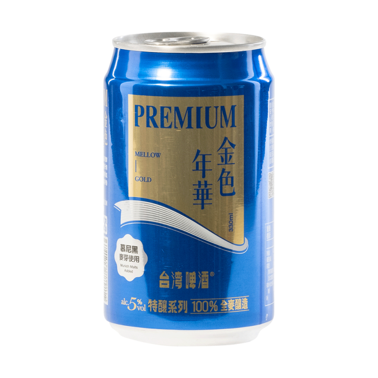 Taiwan Beer Premium/Mellow Gold - Taiwan Tobacco &amp; Liquor Corporation