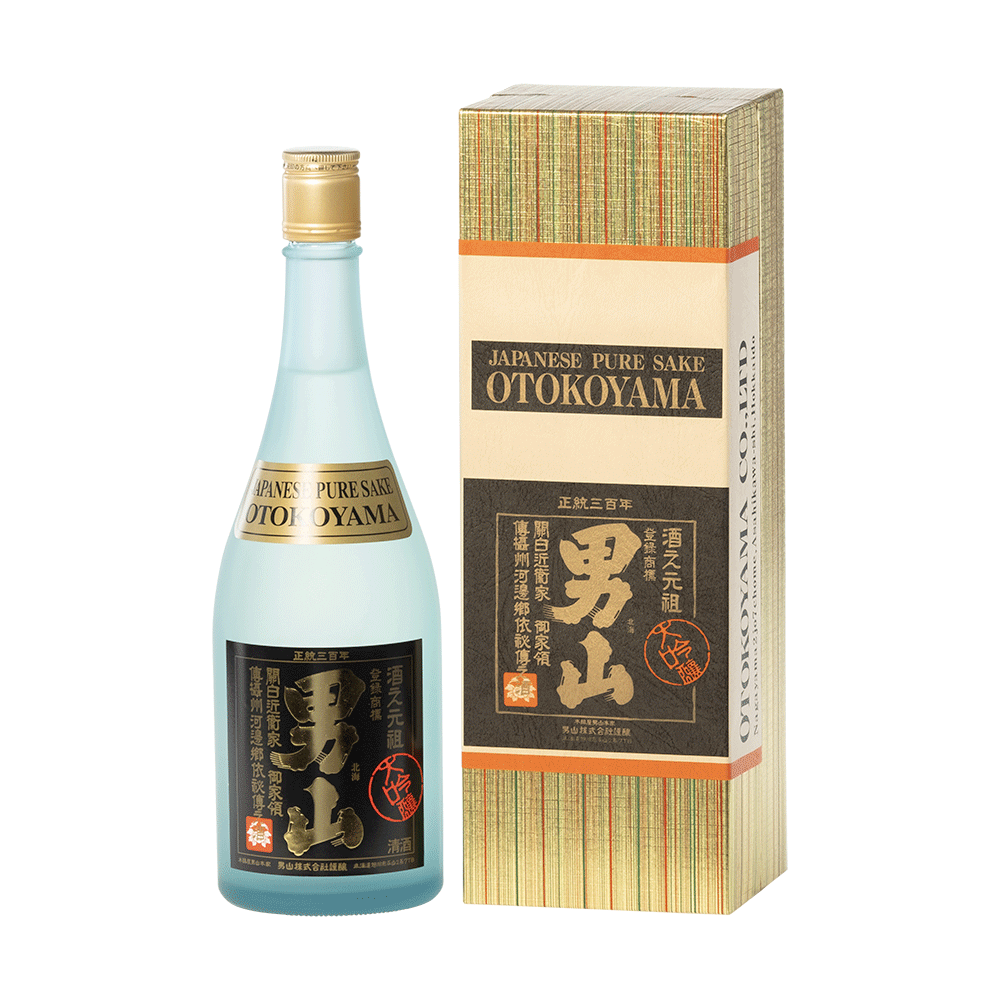 Japanese Pure Sake Otokoyama Grand Gold Quality Award 2020 from Monde
