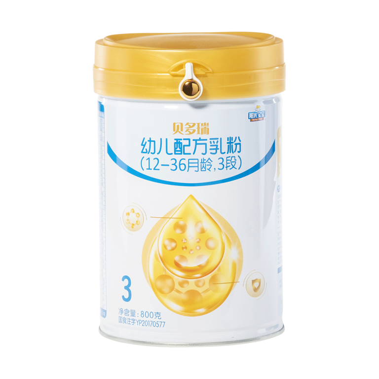 Bei Duo Rui Growing-Up formula milk powder (12-36 months,stage 3) - Xi'an Yinqiao Dairy (Group) Co., Ltd.