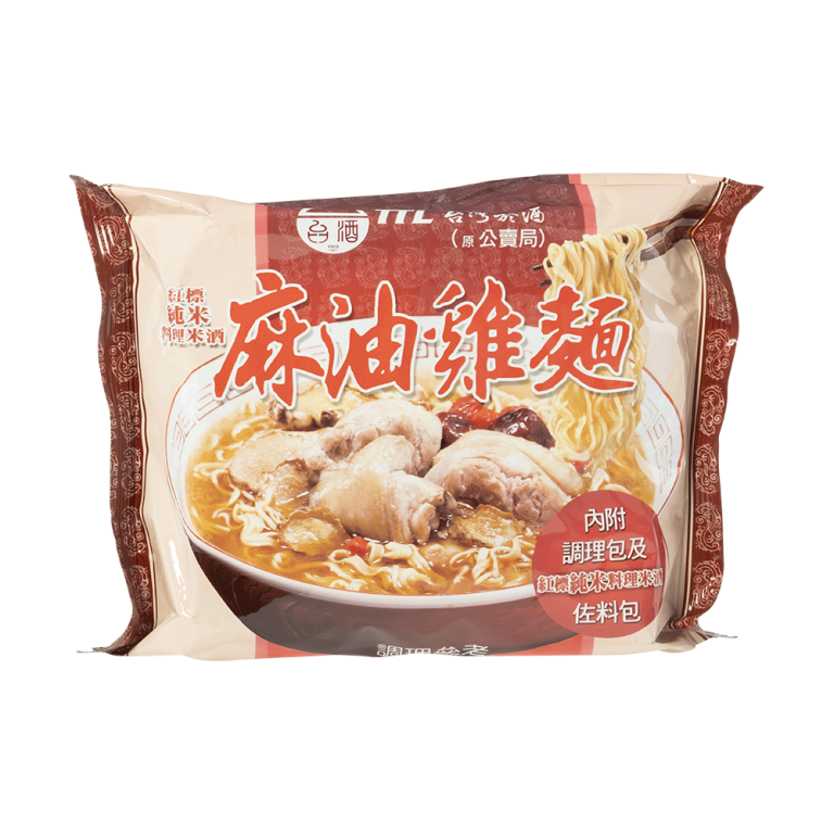 Taichiew Sesame oil chicken noodles - Taiwan Tobacco &amp; Liquor Corporation