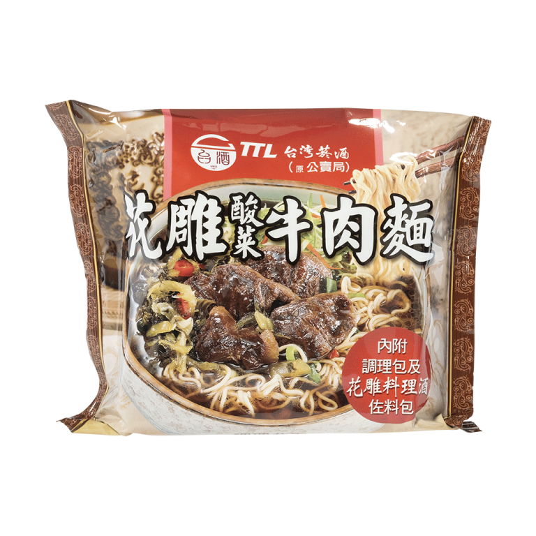 Taichiew Hua-Tiau sauerkraut beef noodles - Taiwan Tobacco & Liquor Corporation