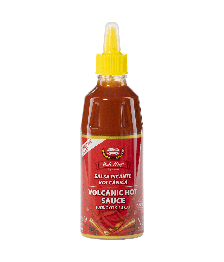 Woh Hup Volcanic Hot Sauce Silver Quality Award 2020 From Monde Selection 
