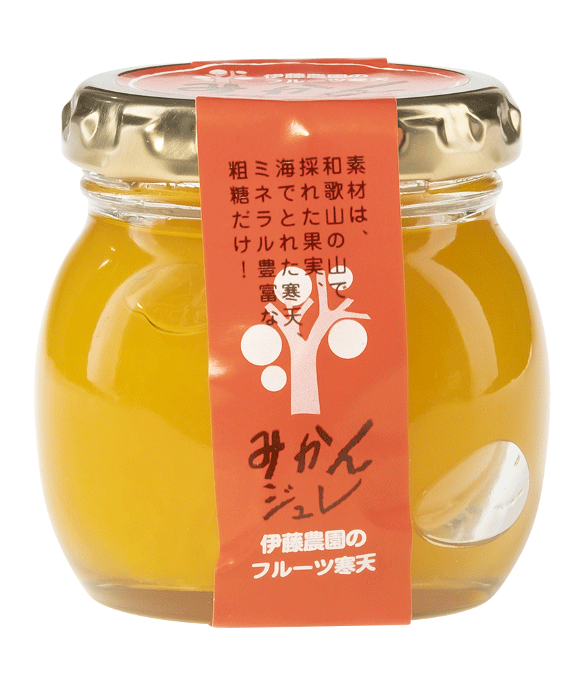 Pure Fruit Jelly Mikan 90g Silver Quality Award From Monde Selection