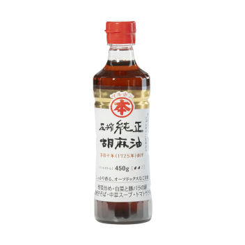 Assaku Jyunsei Sesame Oil (450g) - Takemoto Oil &amp; Fat Co., Ltd