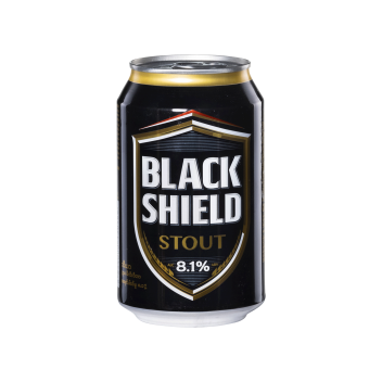 Black Shield Stout Can - Myanmar Brewery Ltd
