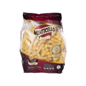 Fusilli No. 35 Monticello (500g) - Productos Alimenticios Doria S.A.S