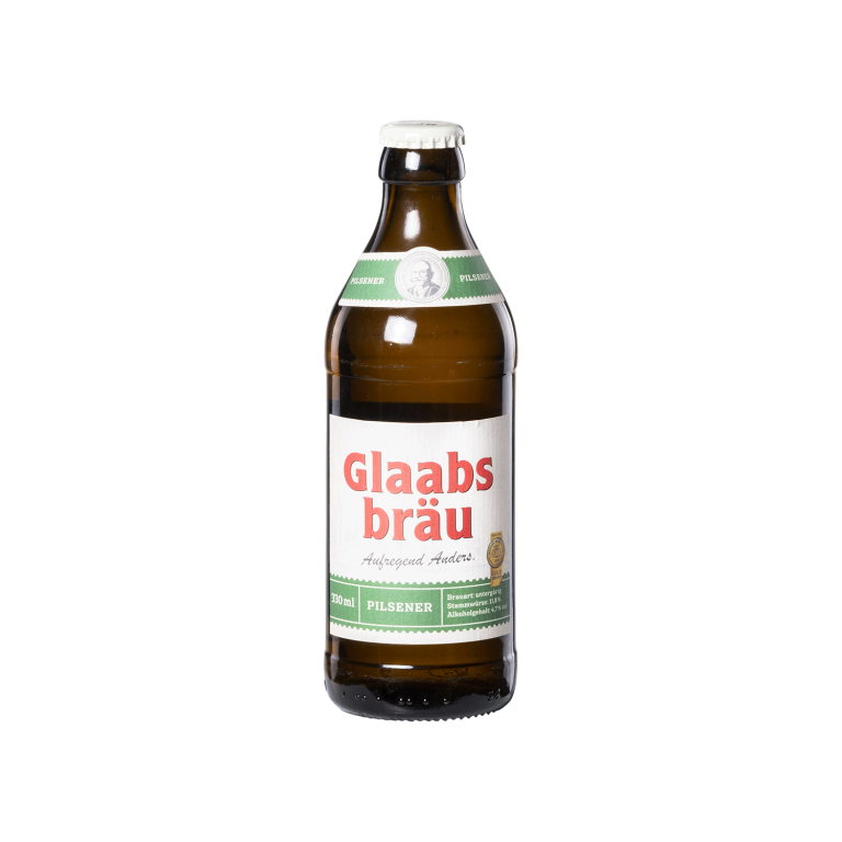 Glaabsbräu Pilsener (Bottle 33cl) - Glaabsbräu GmbH &amp; Co. KG