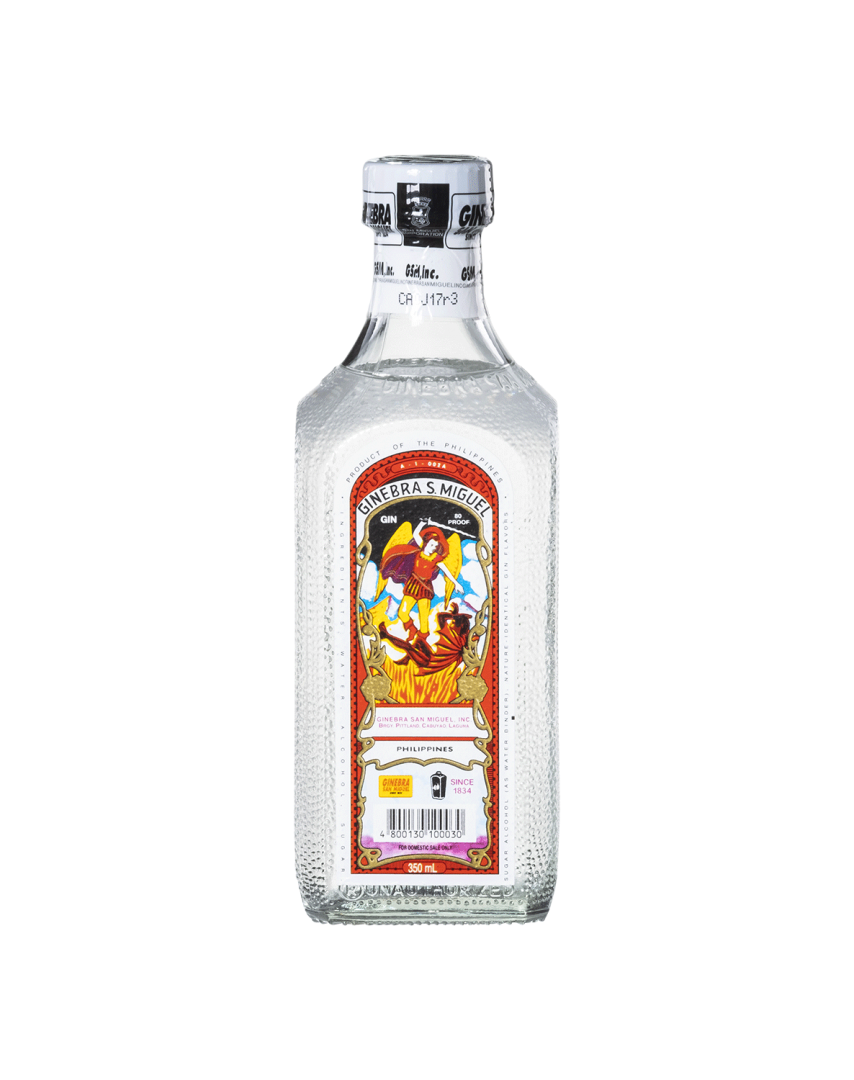 Ginebra San Miguel Square Bottle 35cl Gold Quality Award 2021 From Monde Selection