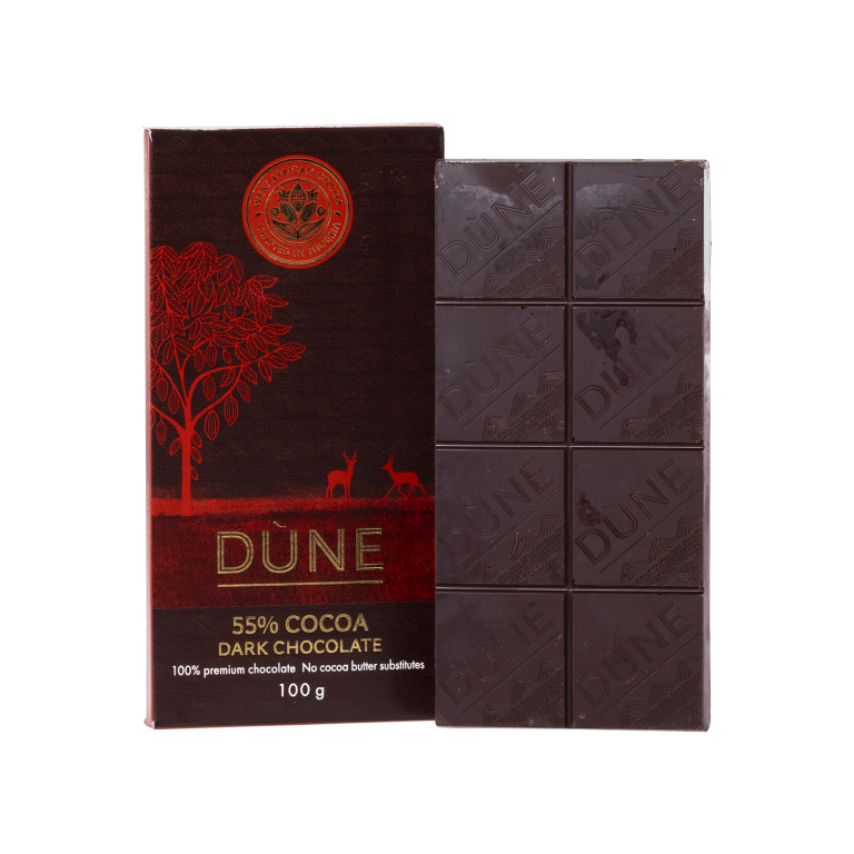 Dùne 55% Cocoa Dark Chocolate - Honipod Nigeria Limited