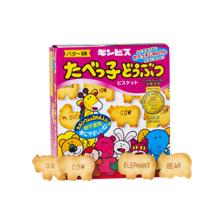 Tabekko Dobutsu Butter Flavor - Ginbis Co., Ltd