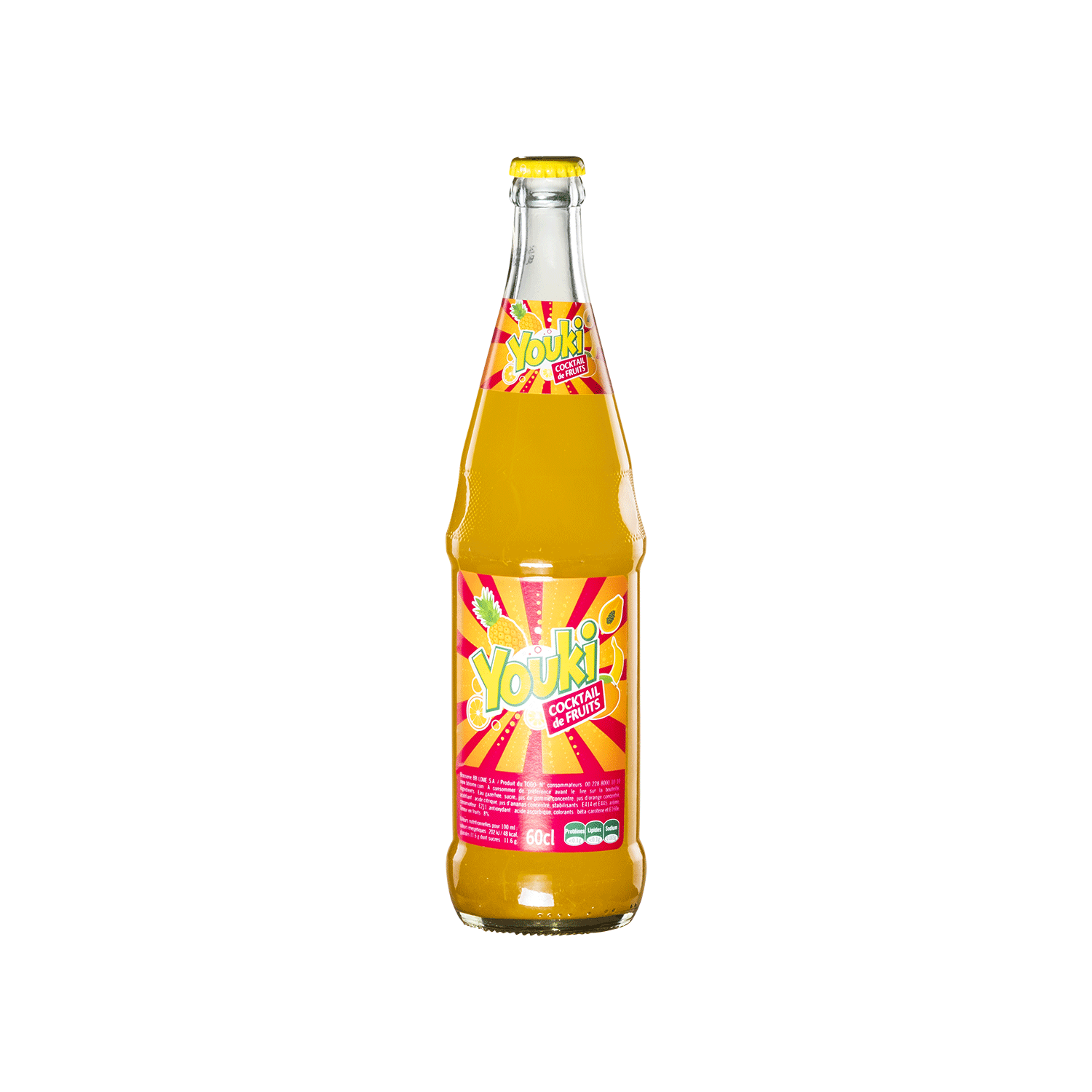 Youki Cocktail De Fruit Bottle 60cl Gold Quality Award 21 From Monde Selection