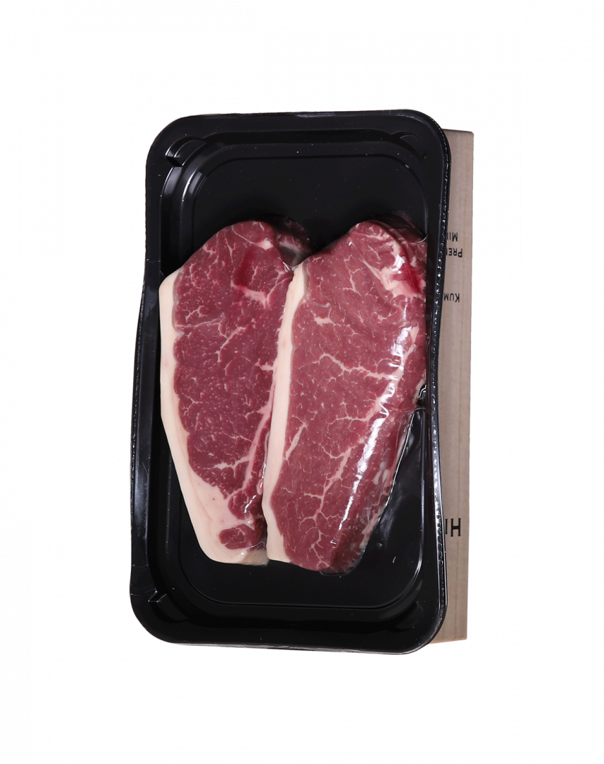Tesco Finest Angus Striploin Steak Gold Quality Award 2021 from Monde