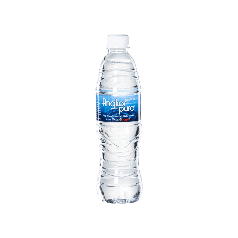 Angkor Puro Purify Water (Bottle 50cl) - Cambrew Ltd / Part of Carlsberg Group