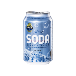 Dagon Fresh Soda (lata 33cl) - Dagon Beverages Co.Ltd