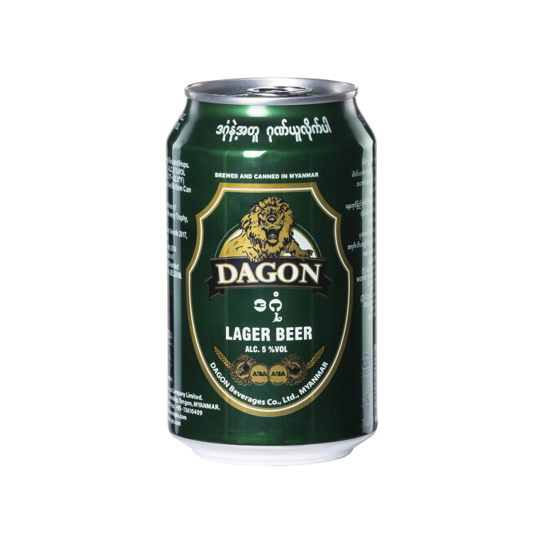 Dagon Lager Beer (Can 33cl) - Dagon Beverages Co.Ltd