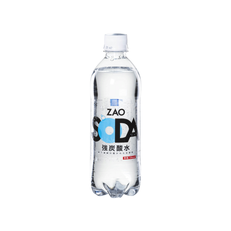 Zao Soda plain flavor - LIFEDRINK Company, INC.
