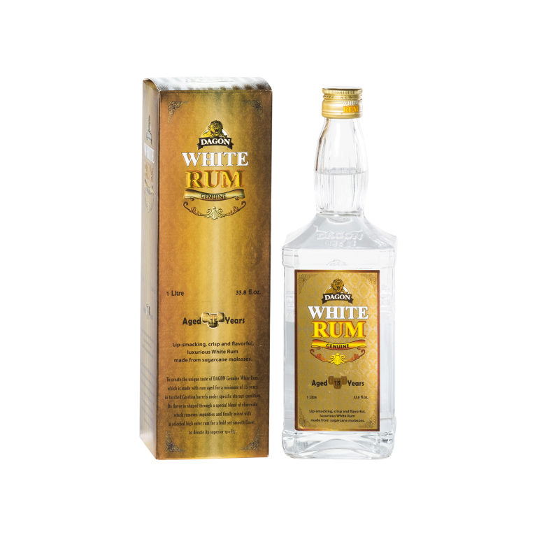 Dagon White Rum 15 Years Gold - Dagon Beverages Co.Ltd
