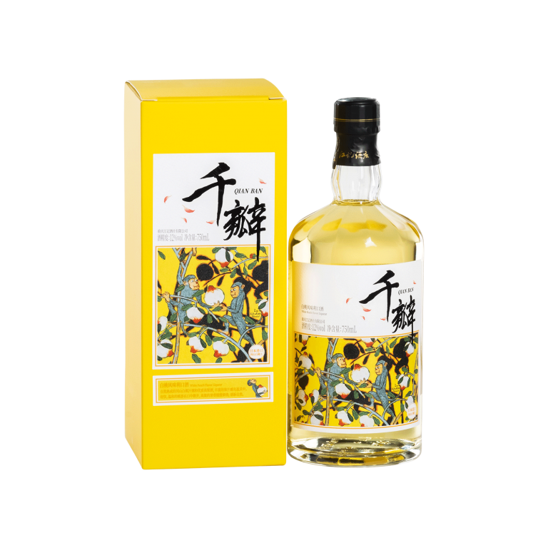 QianBan White Peach Flavor Liqueur - Chongqing Jiangji Distillery Co., Ltd.
