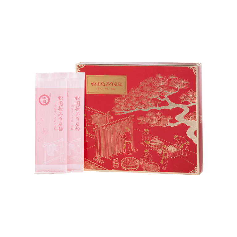 圓緣麵 (梔子紅) - 松園食品股份有限公司