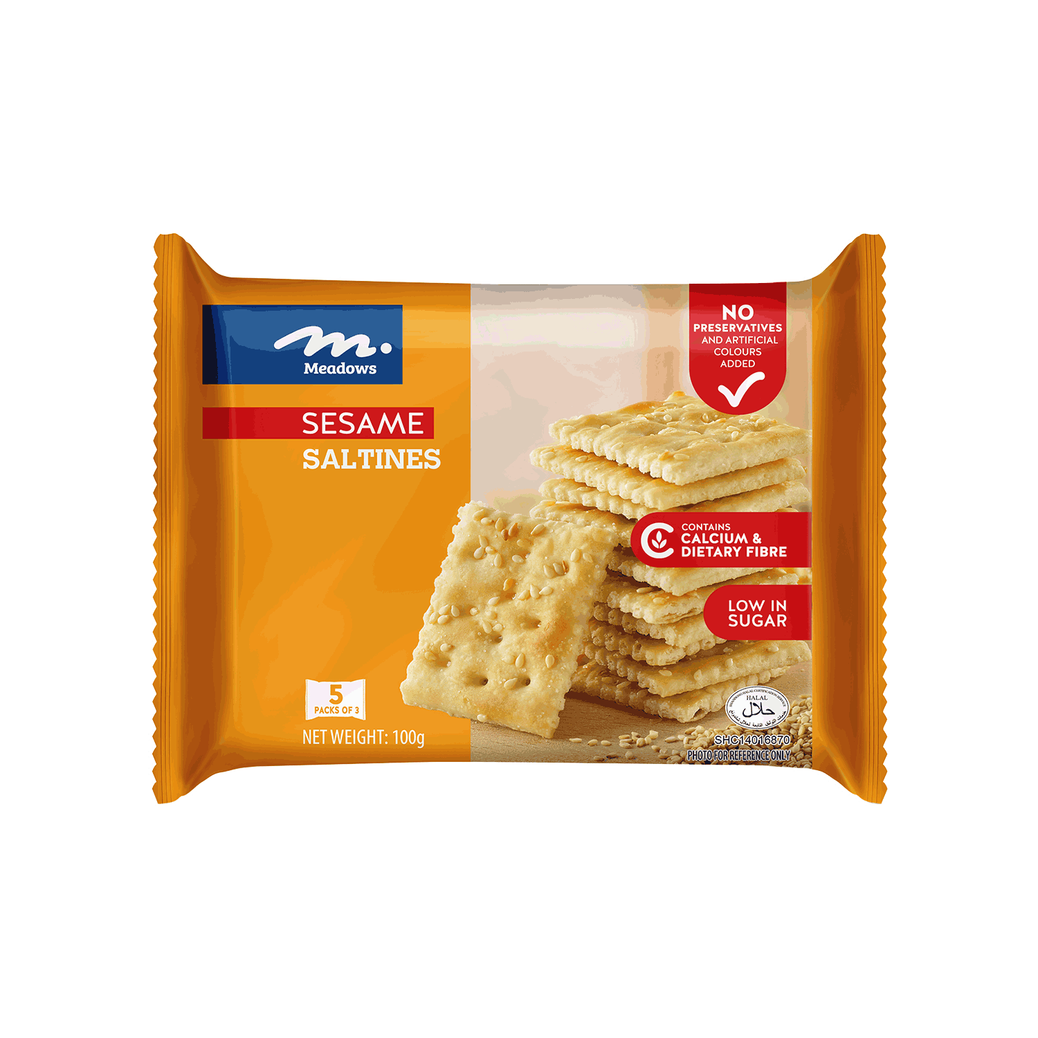 Sesame Saltines Silver Quality Award 2021 from Monde Selection