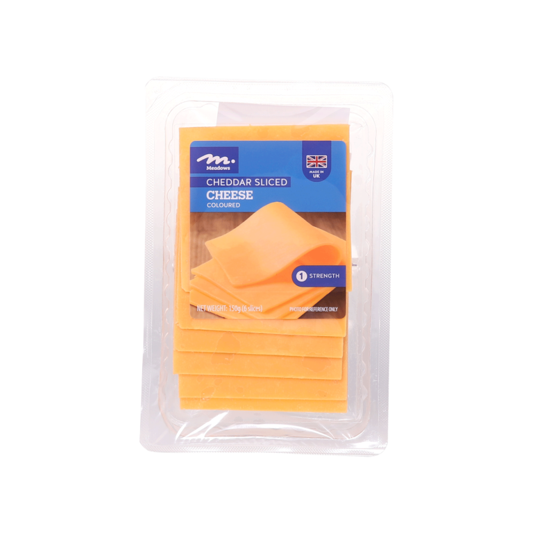 Cheddar Sliced Cheese Coloured - DFI Brands Limited