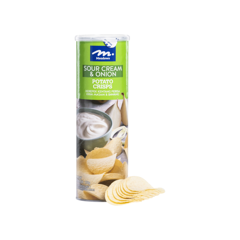 Sour Cream &amp; Onion Potato Crisps (150g) - DFI Brands Limited