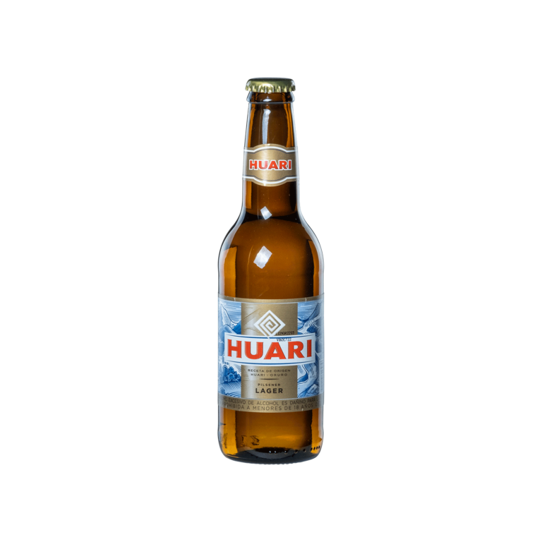 Huari Pilsener (1 Bottle 33cl) - Cerveceria Boliviana Nacional S.A.