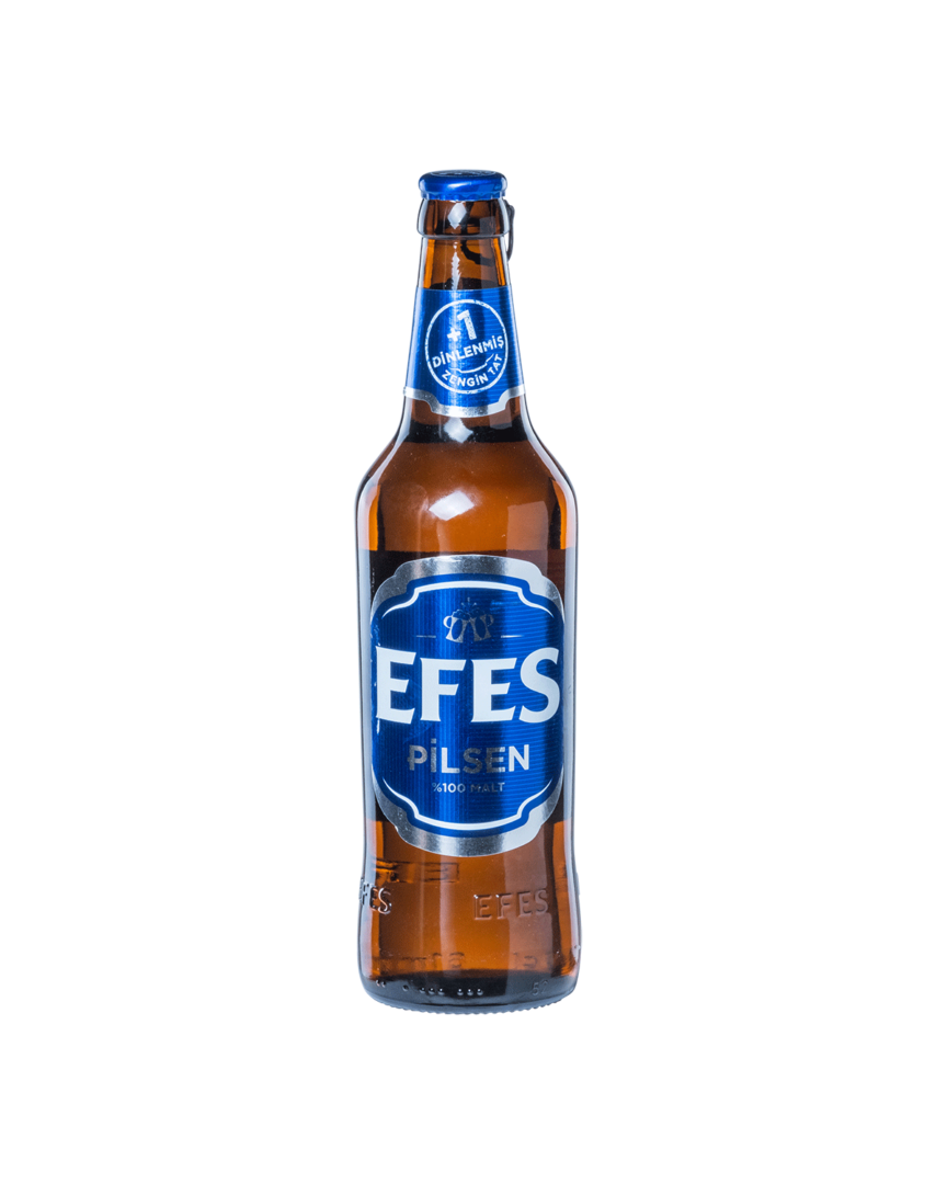 Efes Pilsen (Bottle 50cl) - Silver Quality Award 2022 from Monde Selection