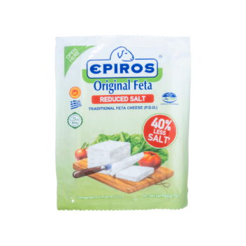 Epiros Original (PDO) Feta Cheese -40% Reduced Salt - Epirus S.A.
