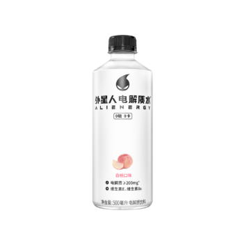 Alienergy Electrolyte Water - White Peach Flavor - Genki Forest (Beijing) Food Technology Group Co., Ltd.