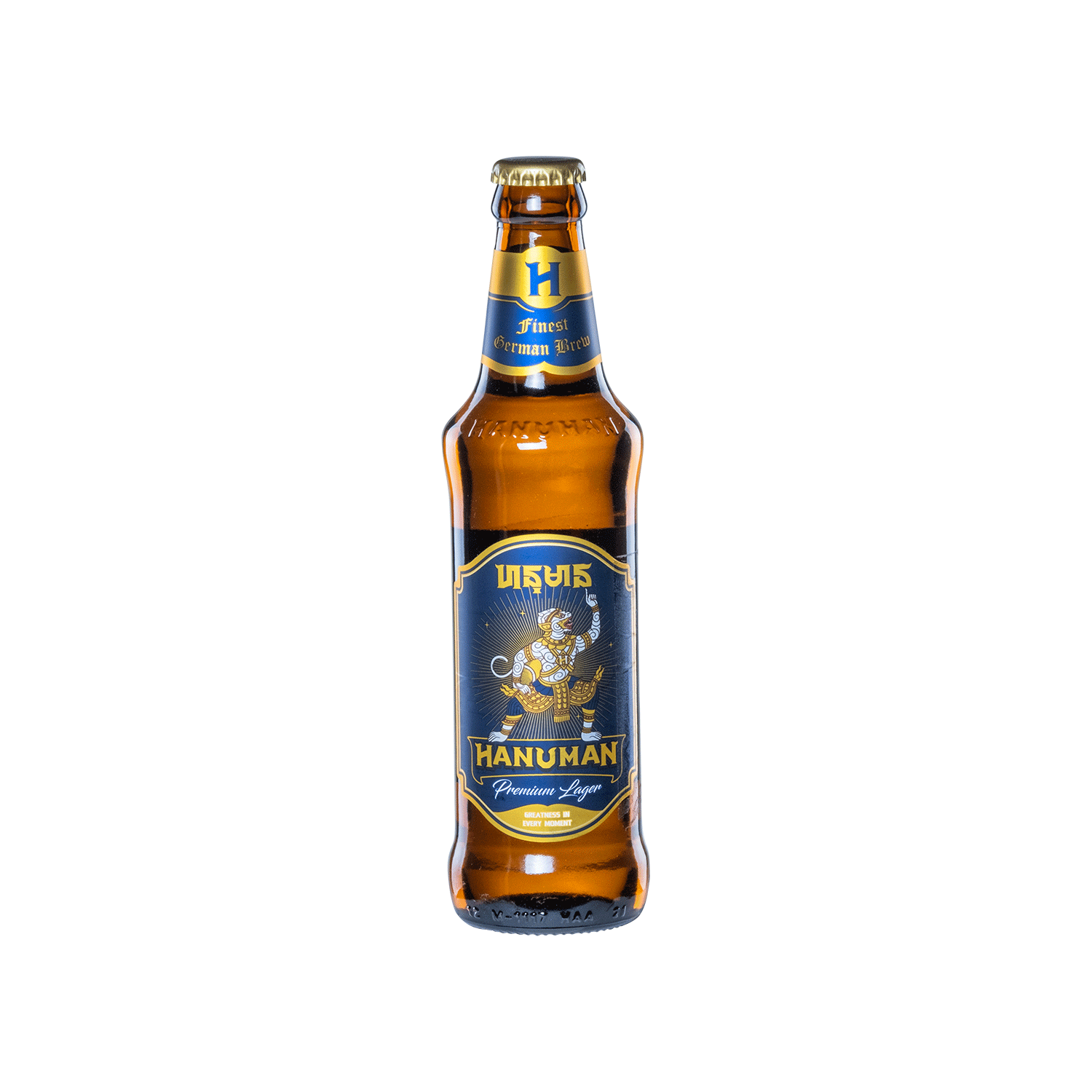 Hanuman premium lager gold quality award 2022 from monde selection