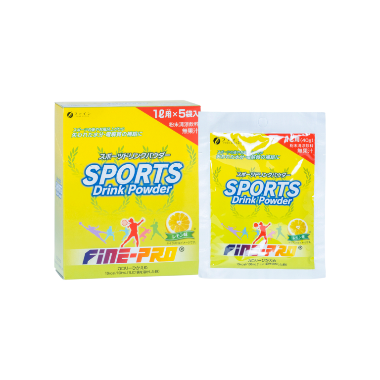 Sports Drink Powder Lemon - Fine Japan Co., Ltd