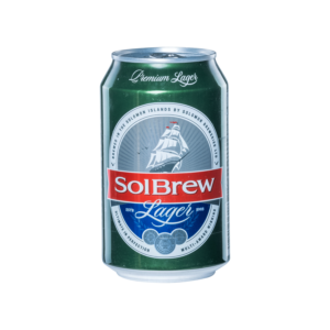 Solbrew Lager (Can 33cl) - Solomon Breweries Limited