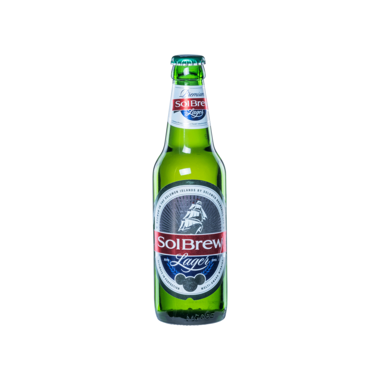 Solbrew Lager (Bottle 33cl) - Solomon Breweries Limited