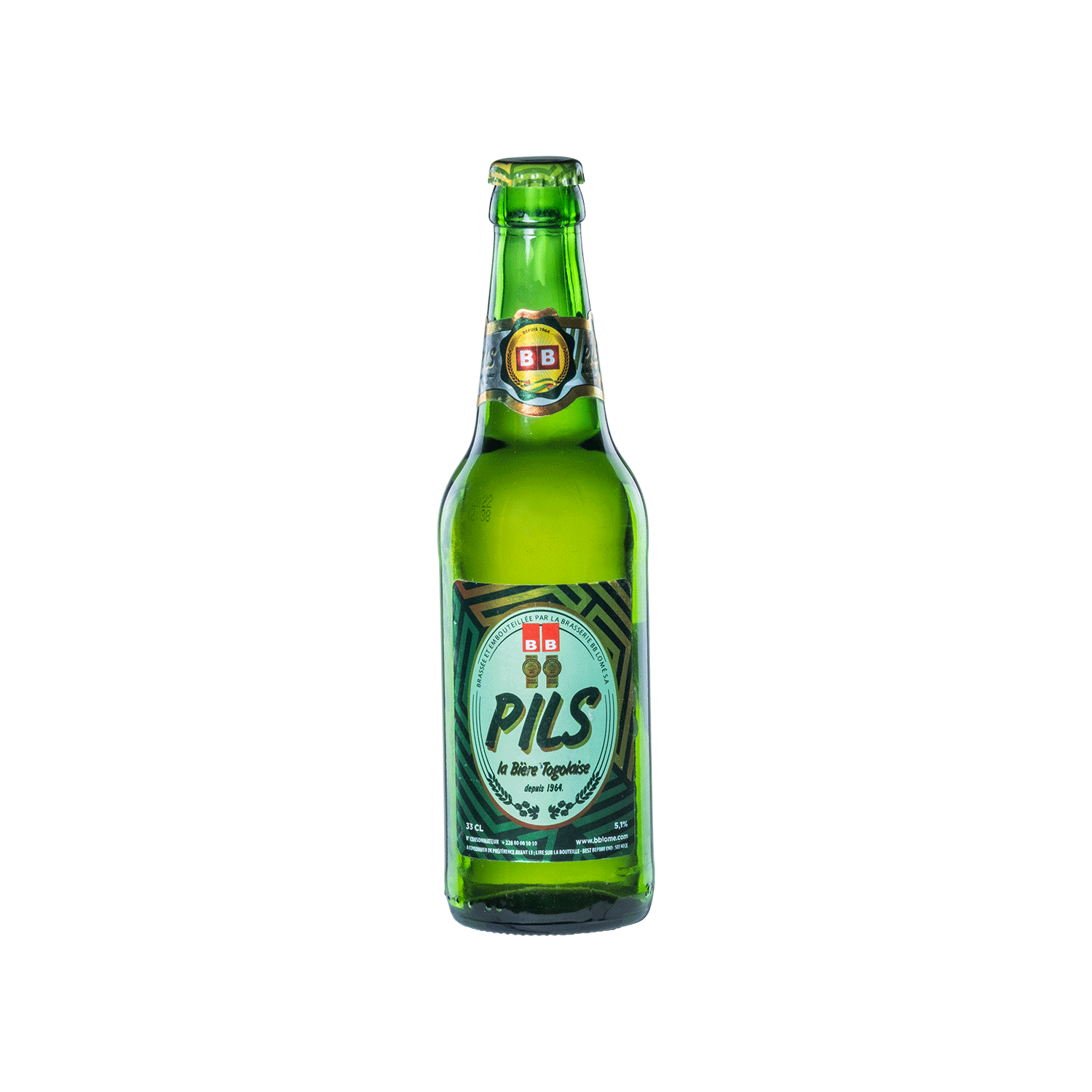 Pils Bottle 33cl Silver Quality Award 2022 From Monde Selection