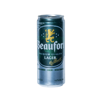 Beaufort Lager (Can 33cl) - Brasserie BB Lome S.A.