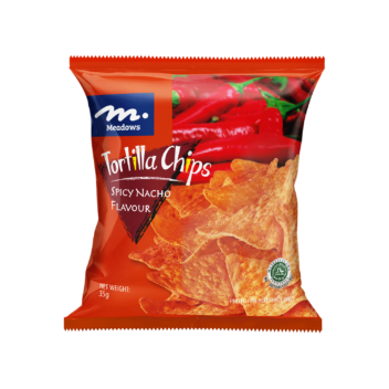 Tortilla Chips Spicy Nacho Flavour (35 g) - DFI Brands Limited
