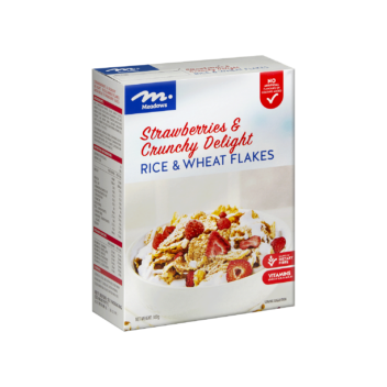 Strawberries & Crunchy Flakes Delight - DFI Brands Limited